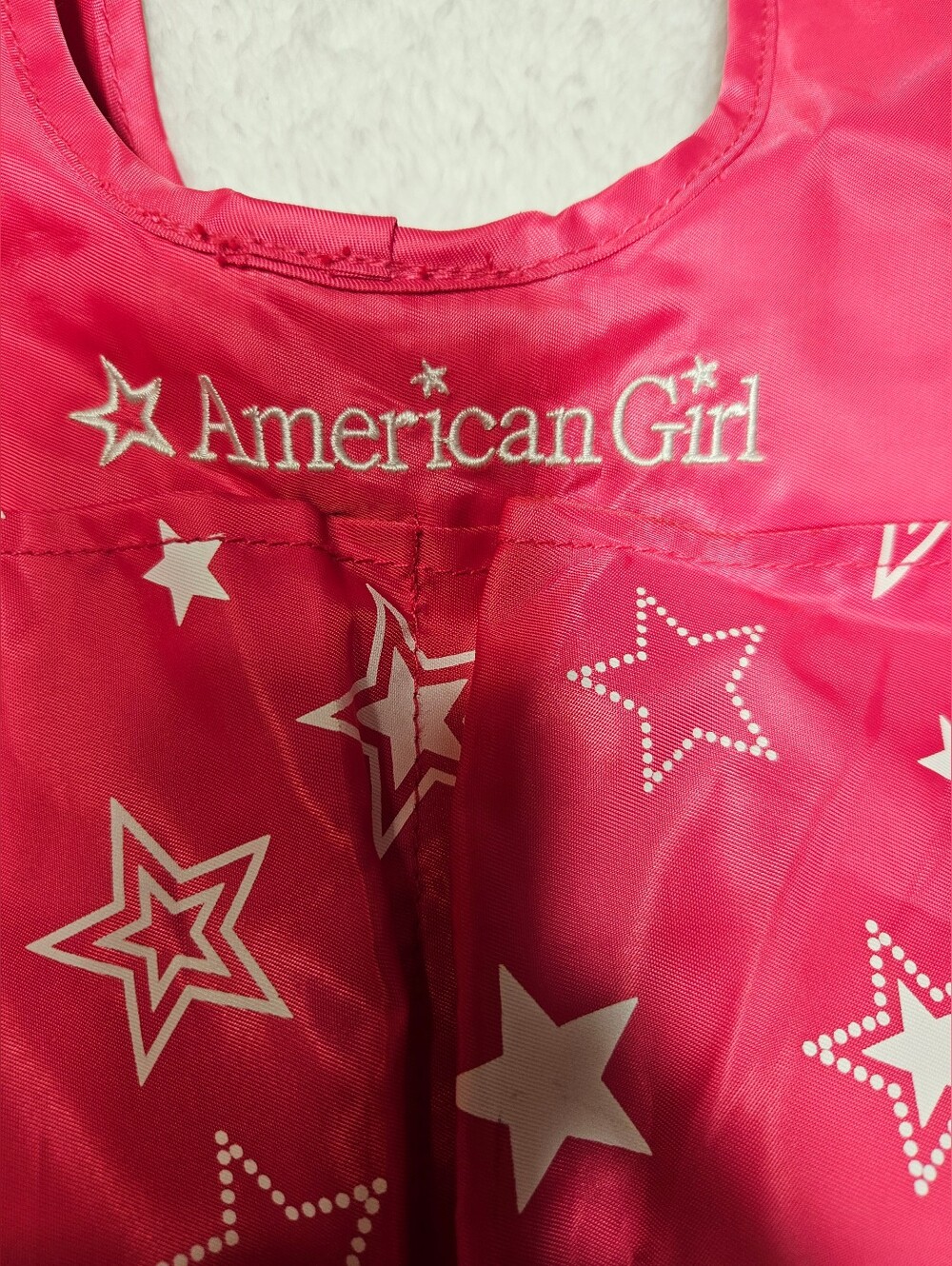 American Girl Hot Pink Starry Two-Doll Tote — image 2 of 8